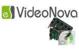 VideoNova 08050. Компьютерная система видеонаблюдения на 8 каналов